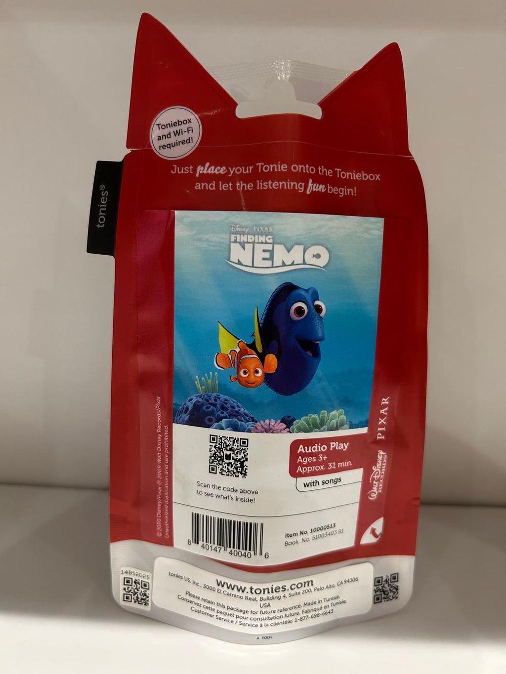 Disney and Pixar Finding Nemo Tonie